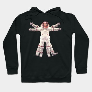 Vitruvian Astronaut Mosaic Hoodie